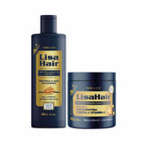 Kit LisaHair Creme Alisante Liso Queratina + Neutralizante